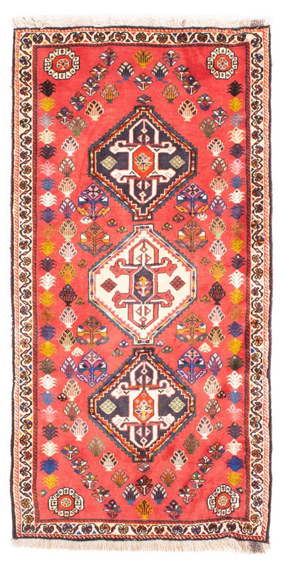 Ghashghai Teppich 81x157cm - Perserteppich - rot