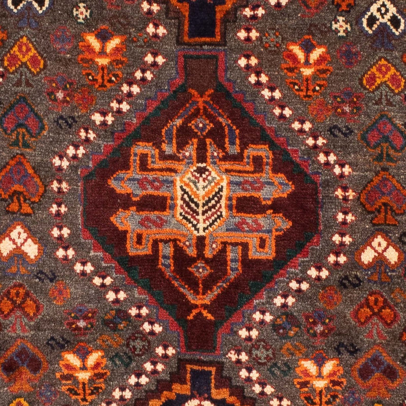 Ghashghai Teppich 86x158cm - Perserteppich - dunkelbraun