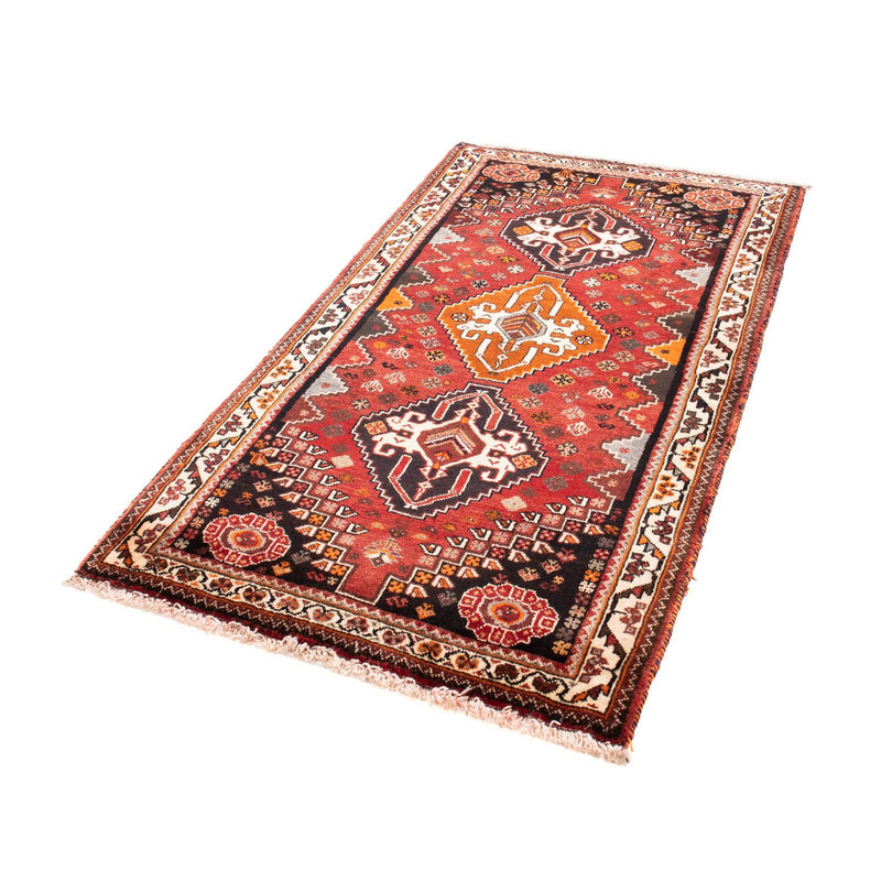 Ghashghai Teppich 92x165cm - Perserteppich - rot