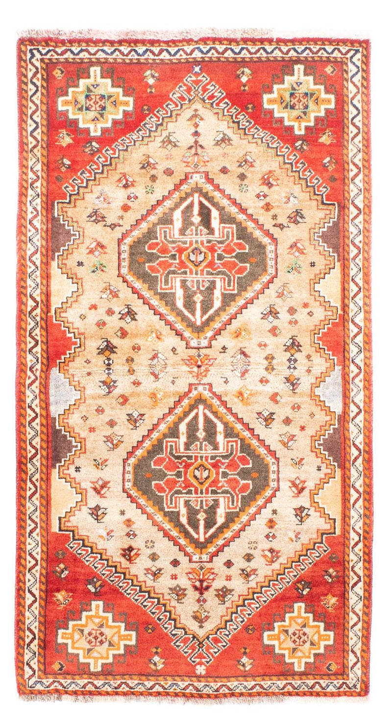 Ghashghai Teppich 82x150cm - Perserteppich - beige