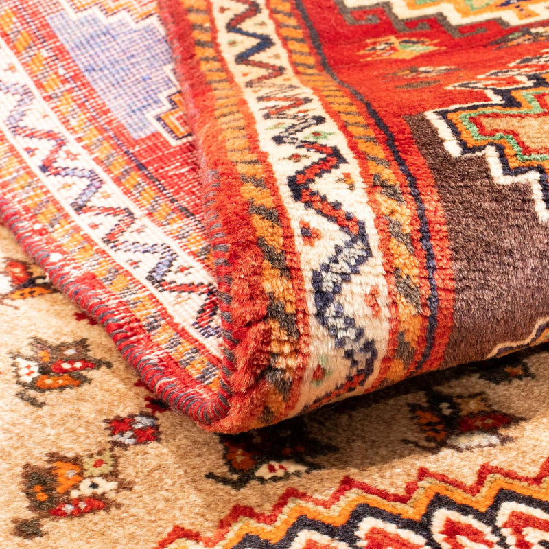 Ghashghai Teppich 82x150cm - Perserteppich - beige