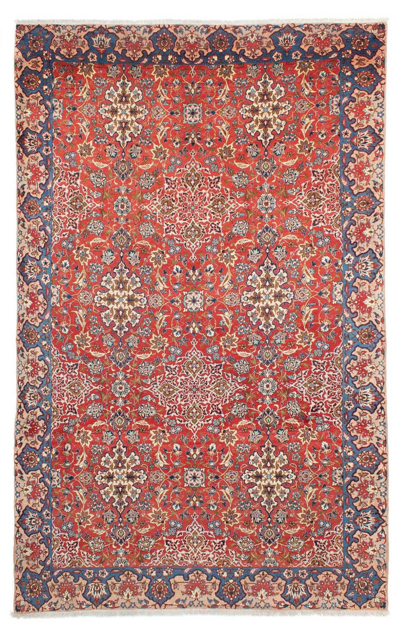 Isfahan Teppich 202x322cm - Perserteppich - rot