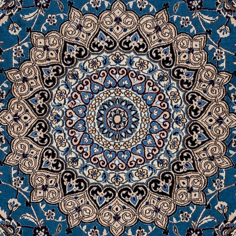 Nain - 9La Teppich 255x345cm - Perserteppich - blau