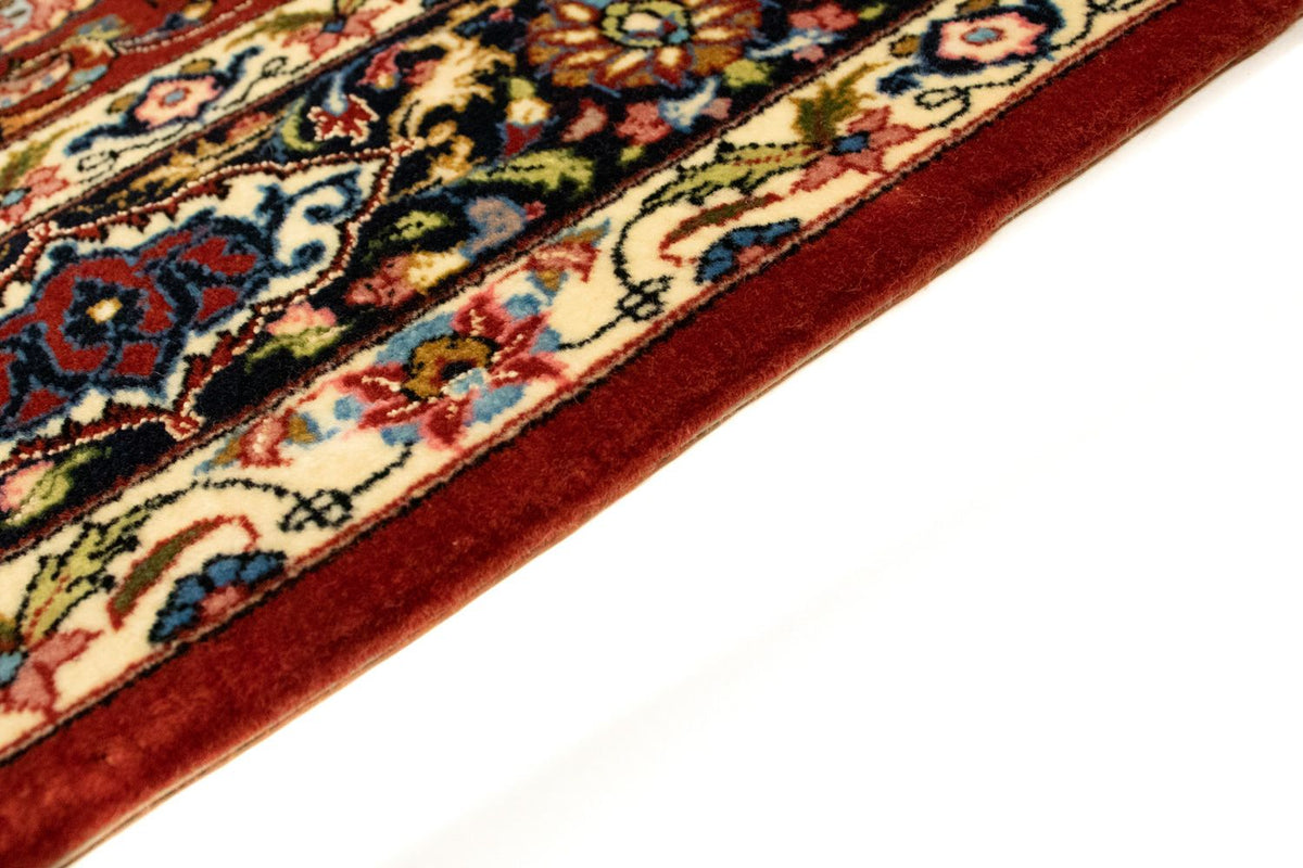 Ghom Teppich 102x148cm - Perserteppich - rot