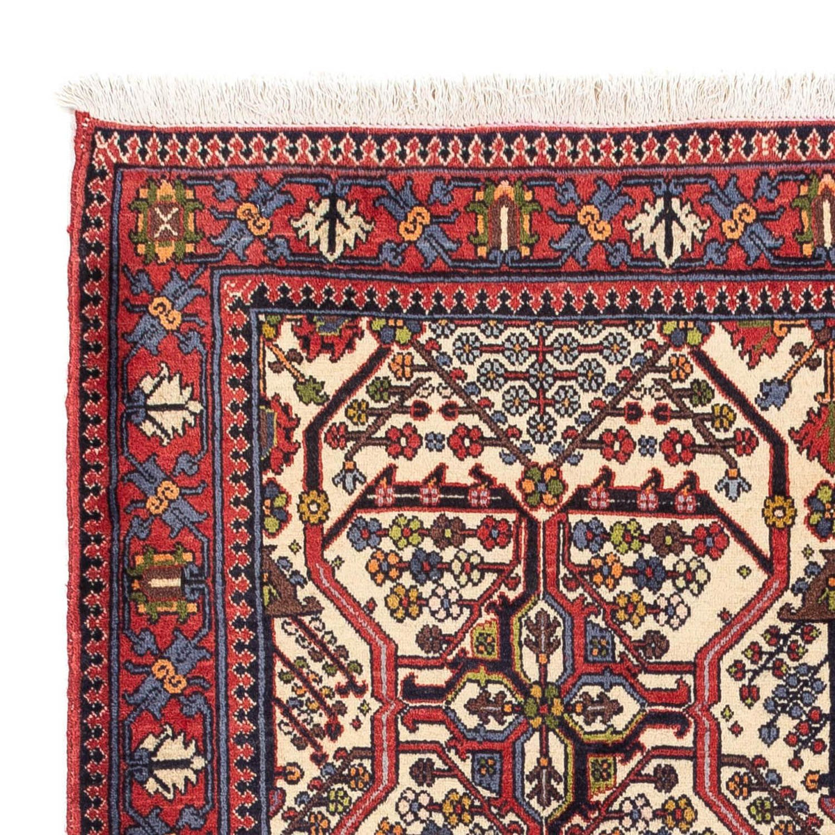 Abadeh Teppich 110x160cm - Perserteppich - beige