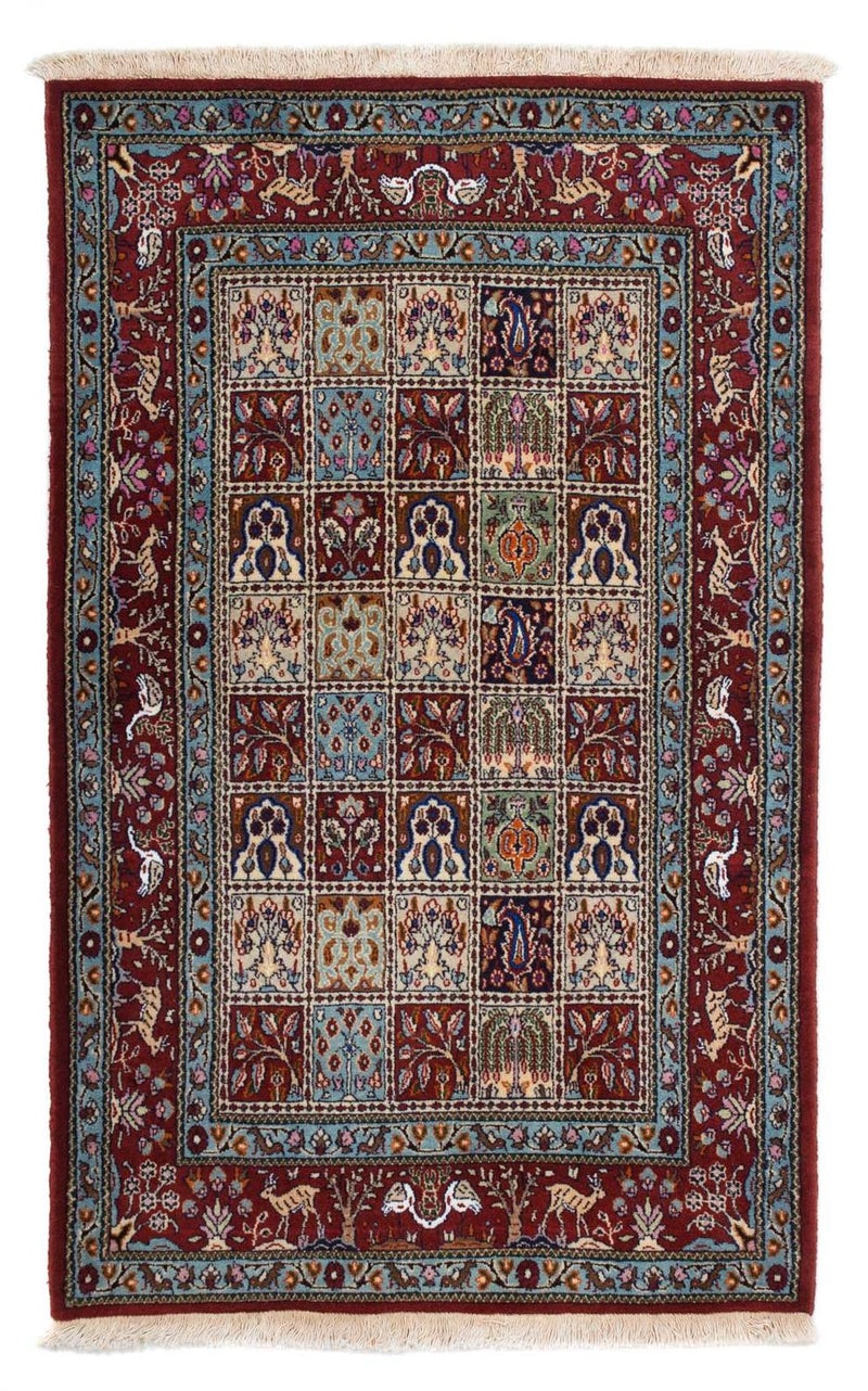 Moud Teppich 92x151cm - Perserteppich - mehrfarbig