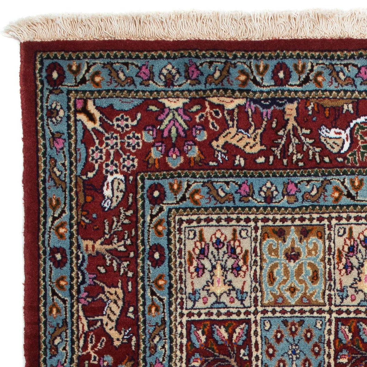 Moud Teppich 92x151cm - Perserteppich - mehrfarbig