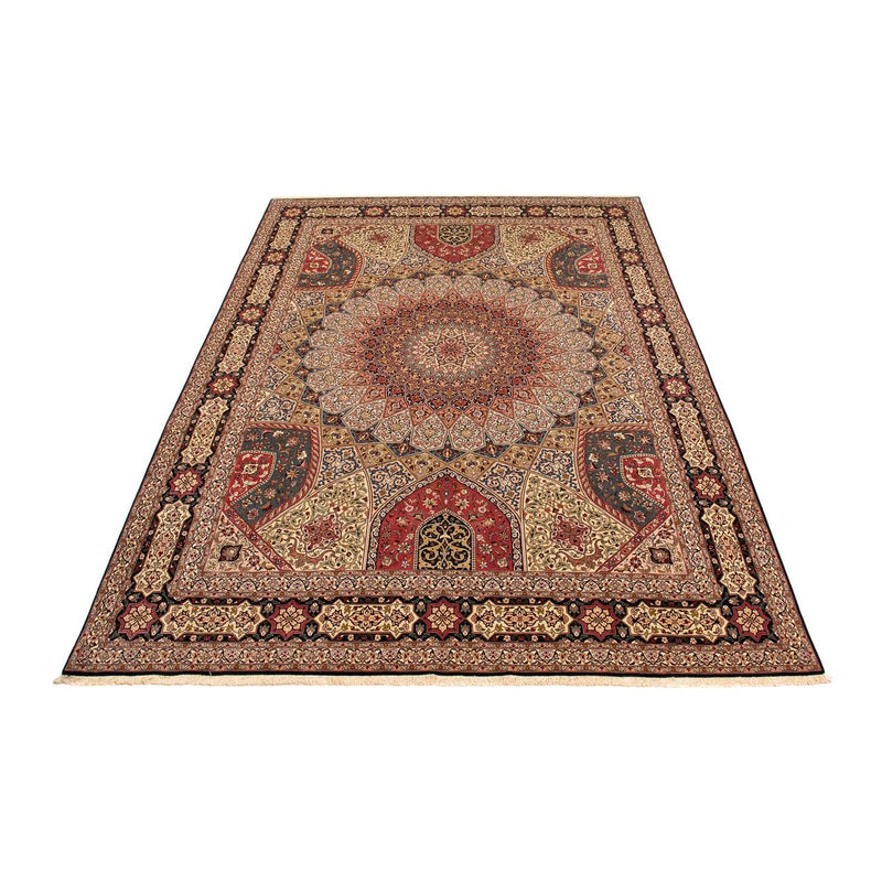 Täbriz - 50 Raj Teppich 298x398cm - Perserteppich - mehrfarbig