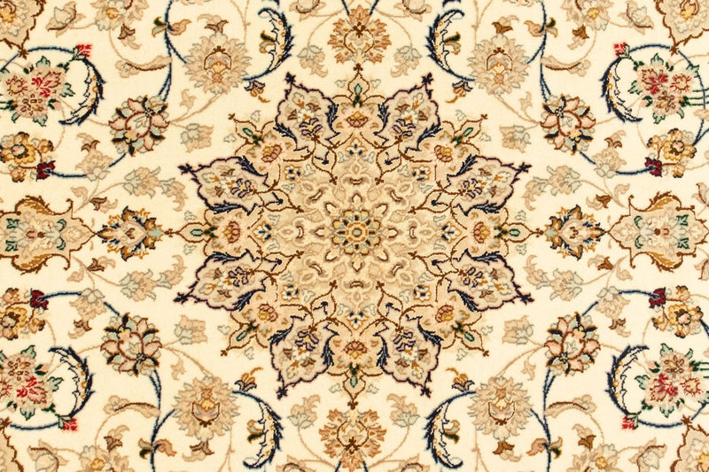 Isfahan Teppich 108x164cm - Perserteppich - beige