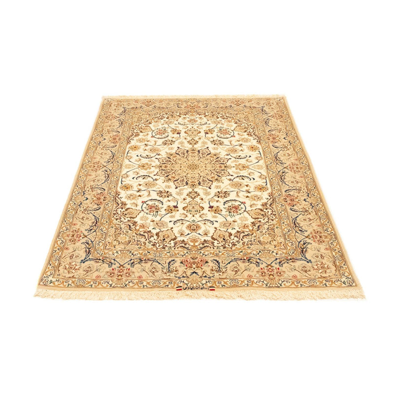 Isfahan Teppich 108x164cm - Perserteppich - beige