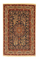 Isfahan Teppich 103x155cm - Perserteppich - schwarz