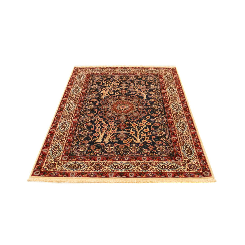 Isfahan Teppich 103x155cm - Perserteppich - schwarz