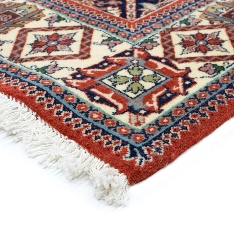Meymeh Teppich 132x200cm - Perserteppich - dunkelblau