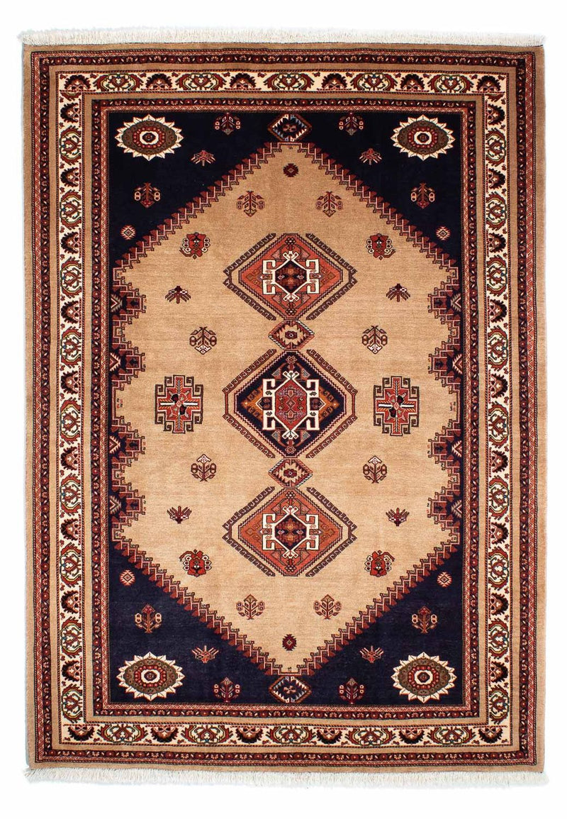 Abadeh Teppich 174x246cm - Perserteppich - hellbraun