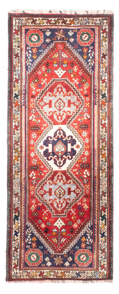 Shiraz Teppich 74x169cm - Perserteppich - rot