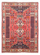 Shiraz Teppich 100x154cm - Perserteppich - rot