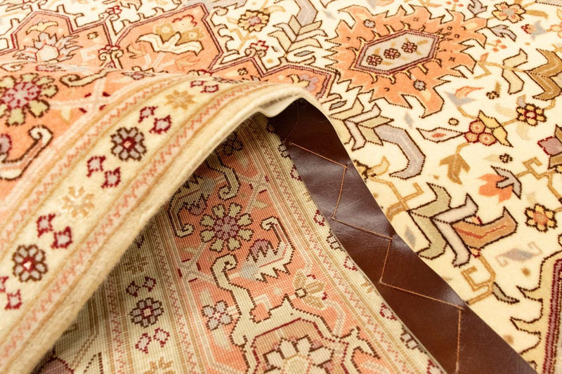 Täbriz - 50 Raj Teppich 102x160cm - Perserteppich - beige