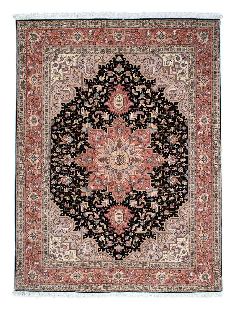 Perserteppich - Täbriz - Royal 152 x 196 cm - dunkelblau