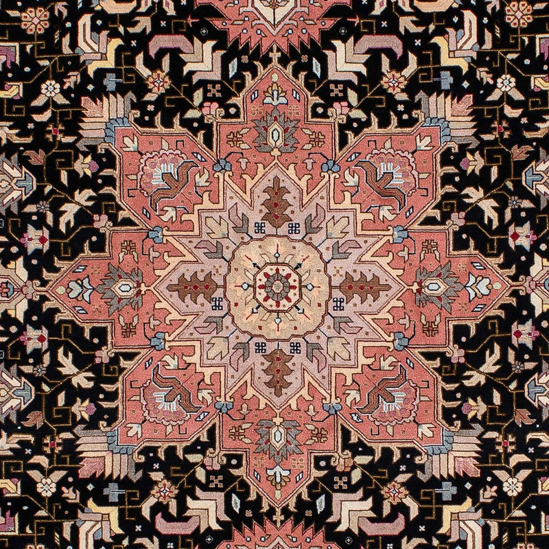 Perserteppich - Täbriz - Royal 152 x 196 cm - dunkelblau