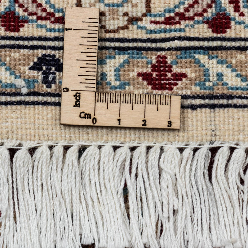 Nain - 9La Teppich 250x371cm - Perserteppich - dunkelrot