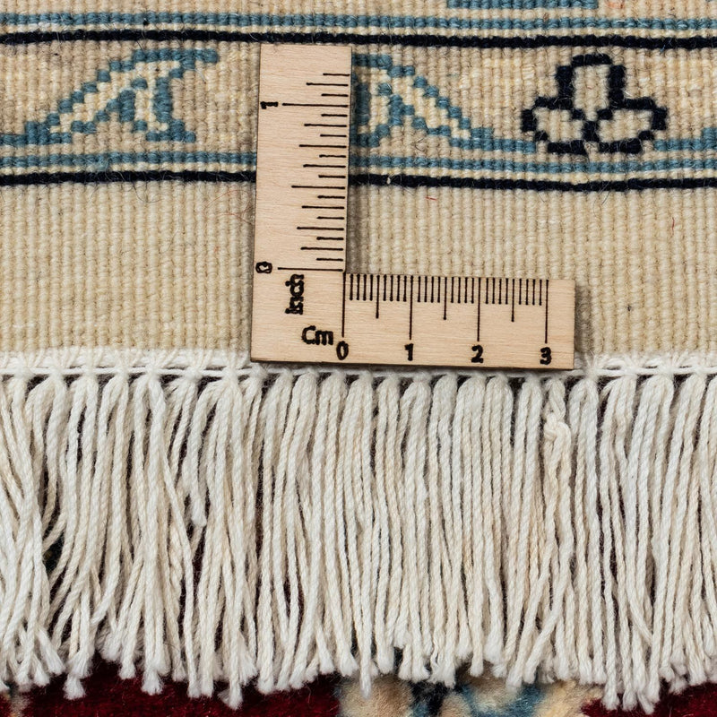 Nain - 9La Teppich 250x342cm - Perserteppich - dunkelrot