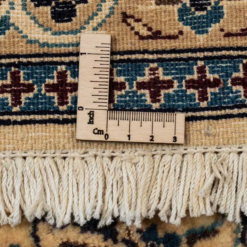 Nain - 9La Teppich 248x353cm - Perserteppich - dunkelbeige