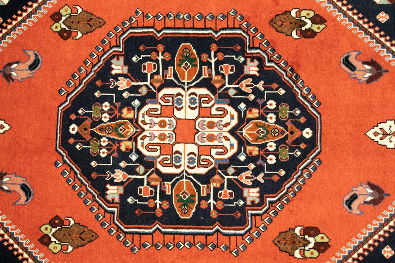 Ghashghai Teppich 102x153cm - Perserteppich - rost