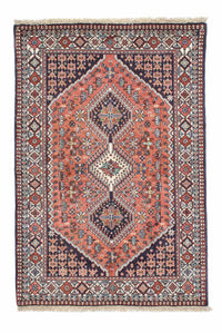 Yalameh Teppich 101x150cm - Perserteppich - dunkelblau – product image