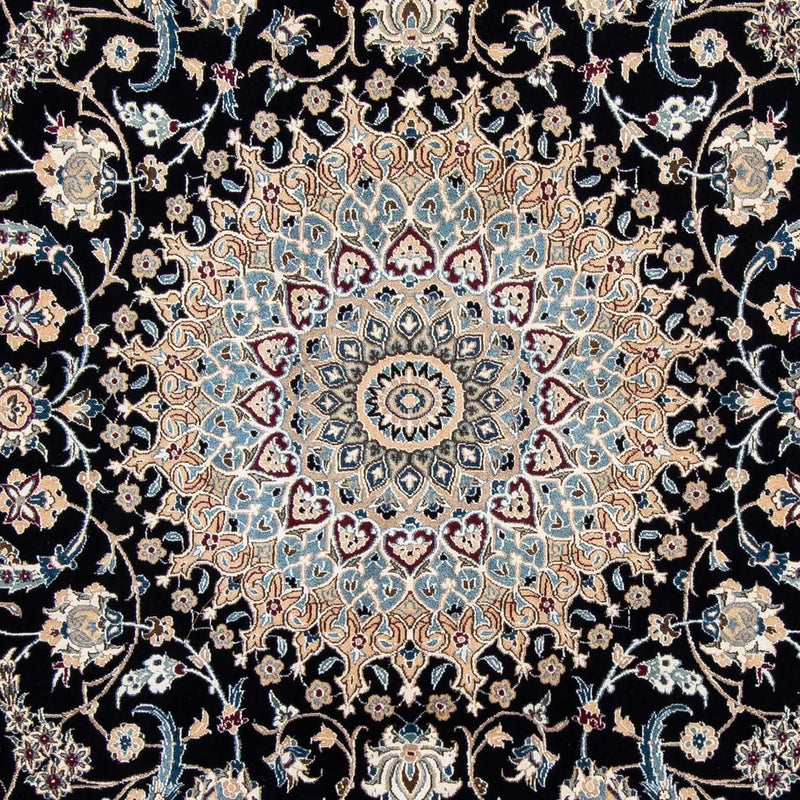 Nain - 6La Teppich 193x317cm - Perserteppich - schwarz