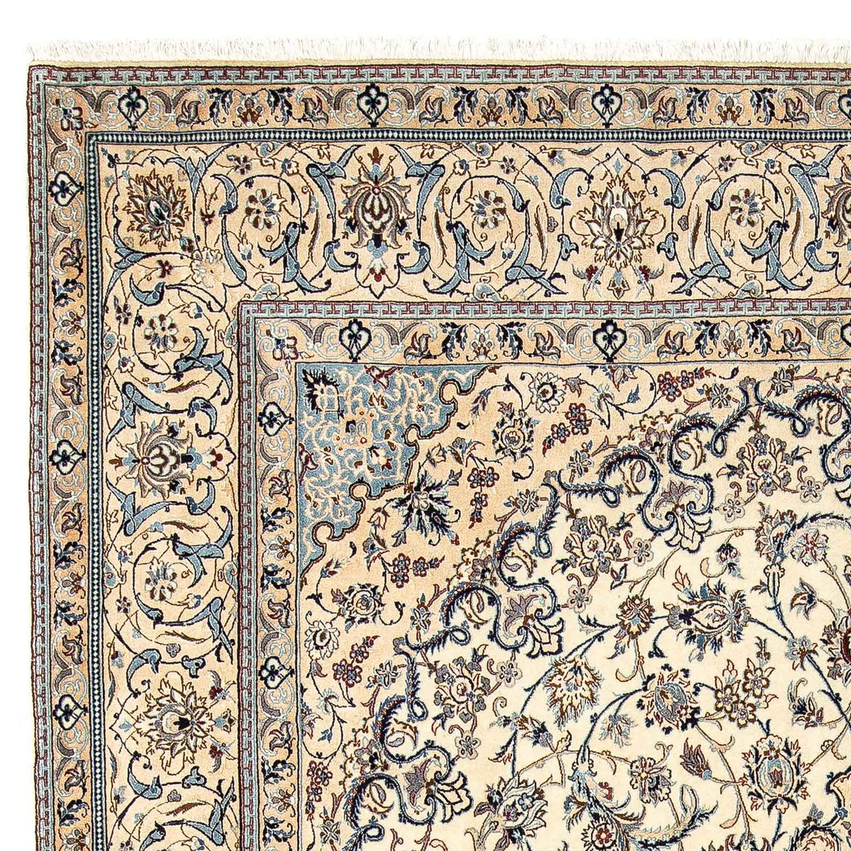 Nain - 6La Teppich 210x314cm - Perserteppich - beige