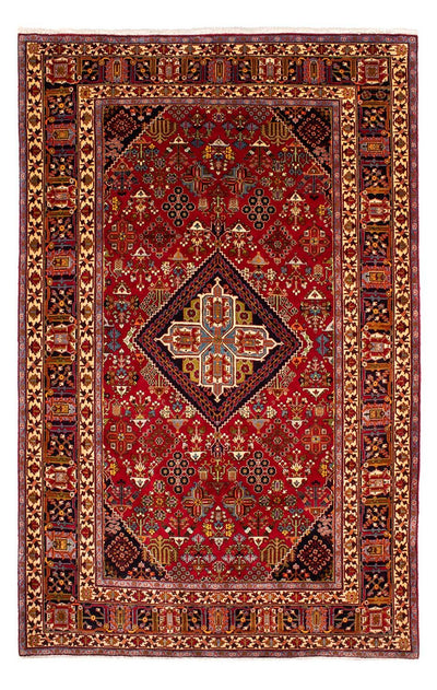 Meymeh Teppich 203x323cm - Perserteppich - dunkelrot
