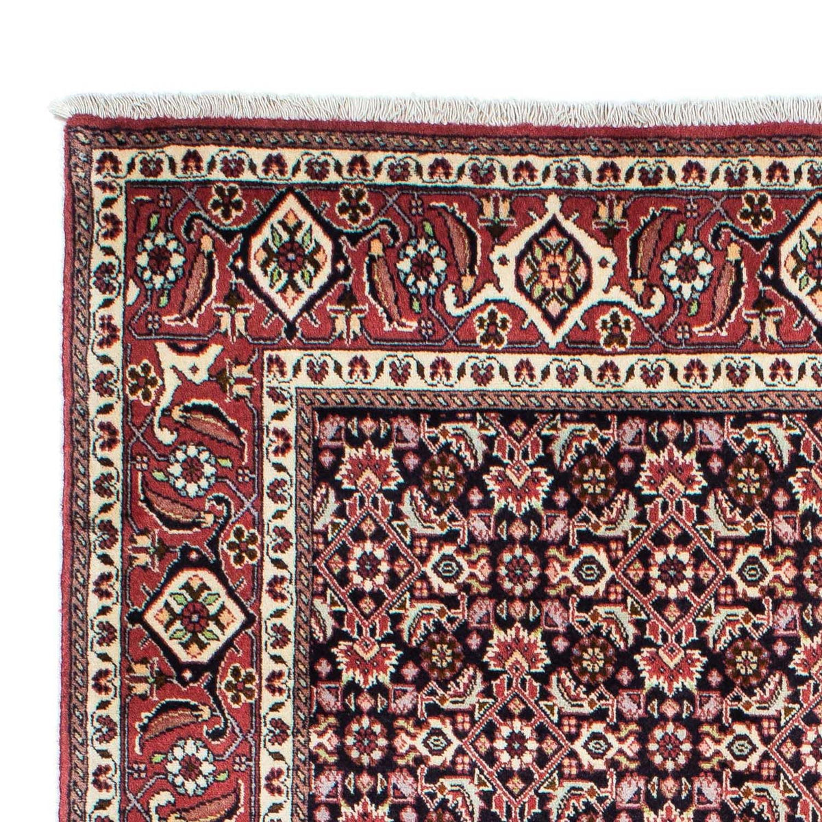 Bidjar - Zanjan Teppich 136x220cm - Perserteppich - dunkelblau