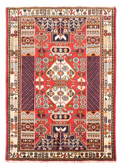 Shiraz Teppich 113x168cm - Perserteppich - rot