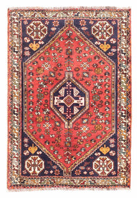 Shiraz Teppich 112x162cm - Perserteppich - dunkelrot – product image