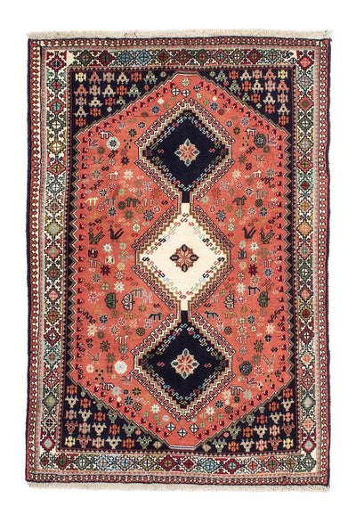 Yalameh Teppich 101x150cm - Perserteppich - dunkelblau