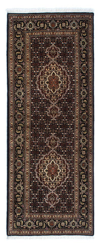 Täbriz Teppich 77x201cm - Perserteppich - dunkelblau – product image