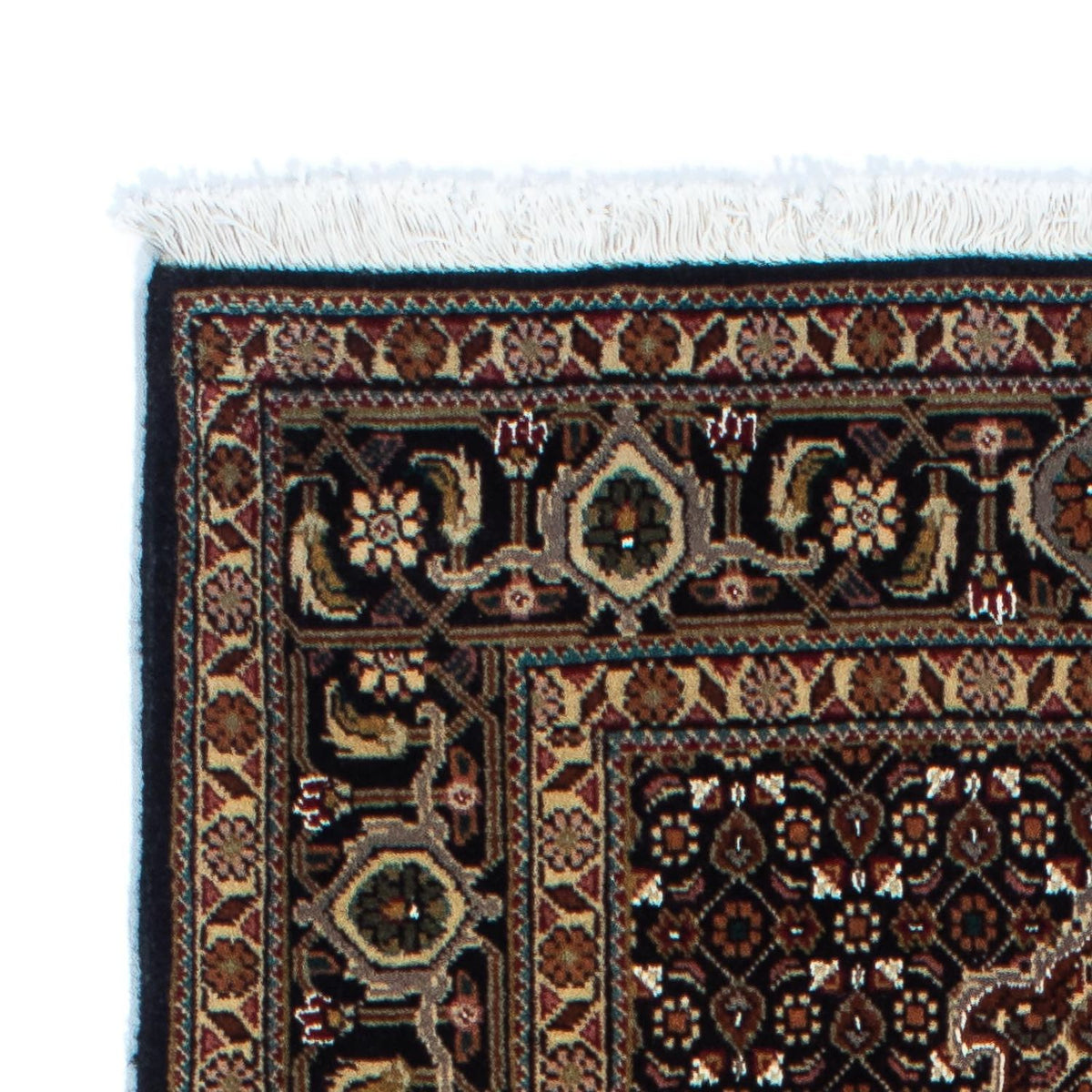 Täbriz Teppich 77x201cm - Perserteppich - dunkelblau