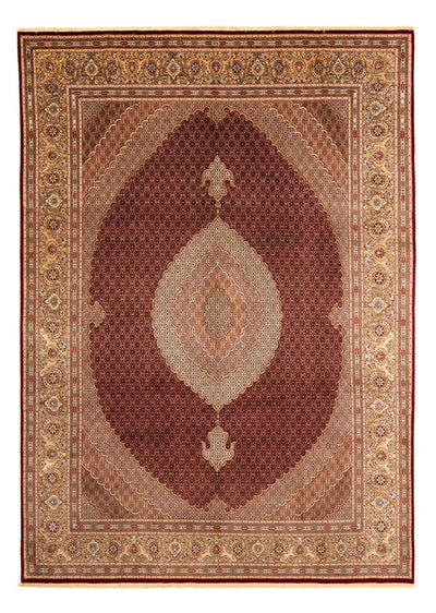 Täbriz Teppich 298x400cm - Perserteppich - dunkelrot