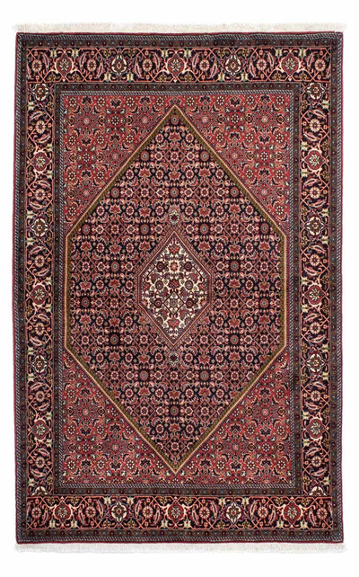 Bidjar - Zanjan Teppich 137x215cm - Perserteppich - rot