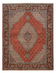Täbriz Teppich 150x200cm - Perserteppich - dunkelrot