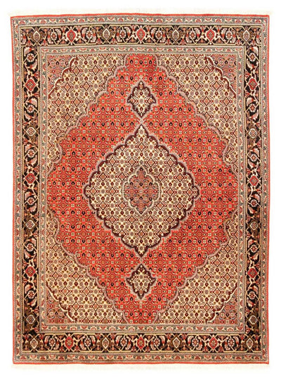 Täbriz - 40 Raj Teppich 148x197cm - Perserteppich - rost