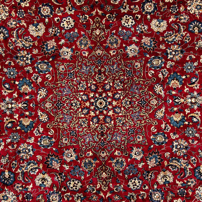 Najafabad Teppich 307x380cm - Perserteppich - dunkelrot