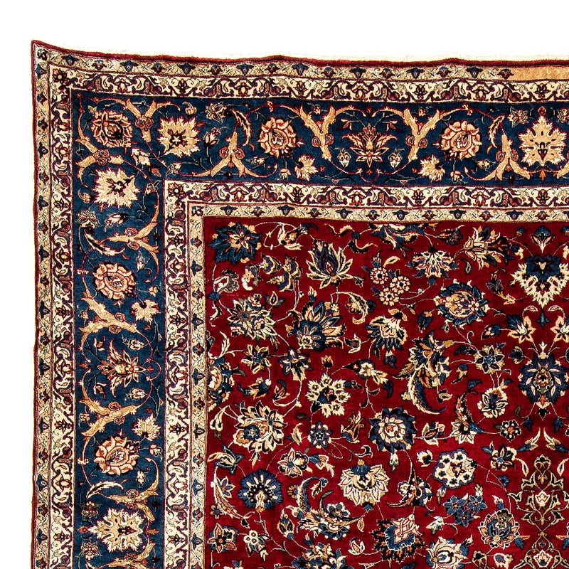 Najafabad Teppich 307x380cm - Perserteppich - dunkelrot