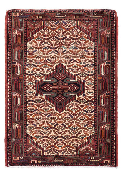 Hosseinabad Teppich 80x125cm - Perserteppich - beige