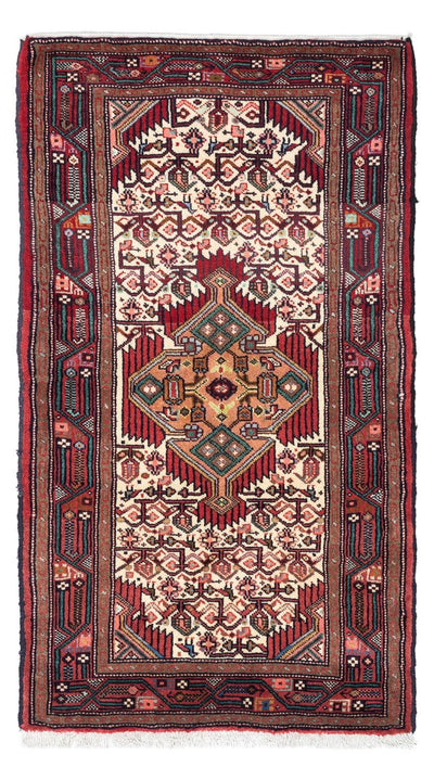 Hosseinabad Teppich 80x125cm - Perserteppich - beige