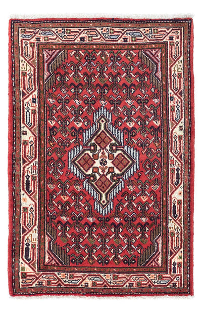 Hosseinabad Teppich 80x125cm - Perserteppich - rot