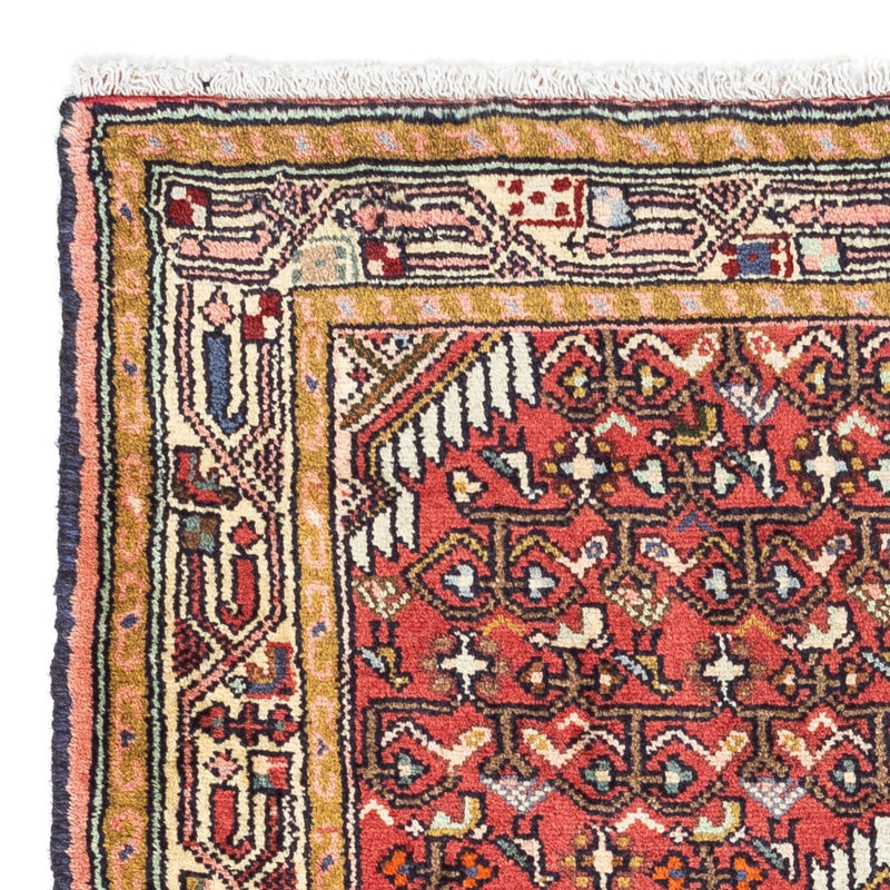 Hosseinabad Teppich 80x125cm - Perserteppich - hellrot