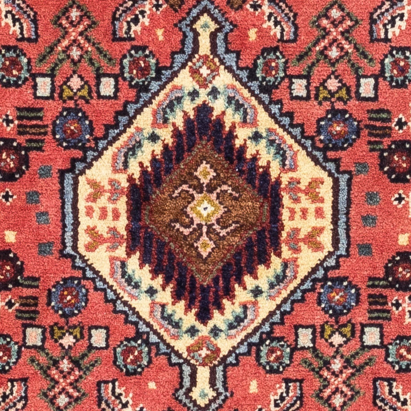 Hosseinabad Teppich 80x125cm - Perserteppich - rot