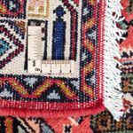 Hosseinabad Teppich 80x125cm - Perserteppich - rot