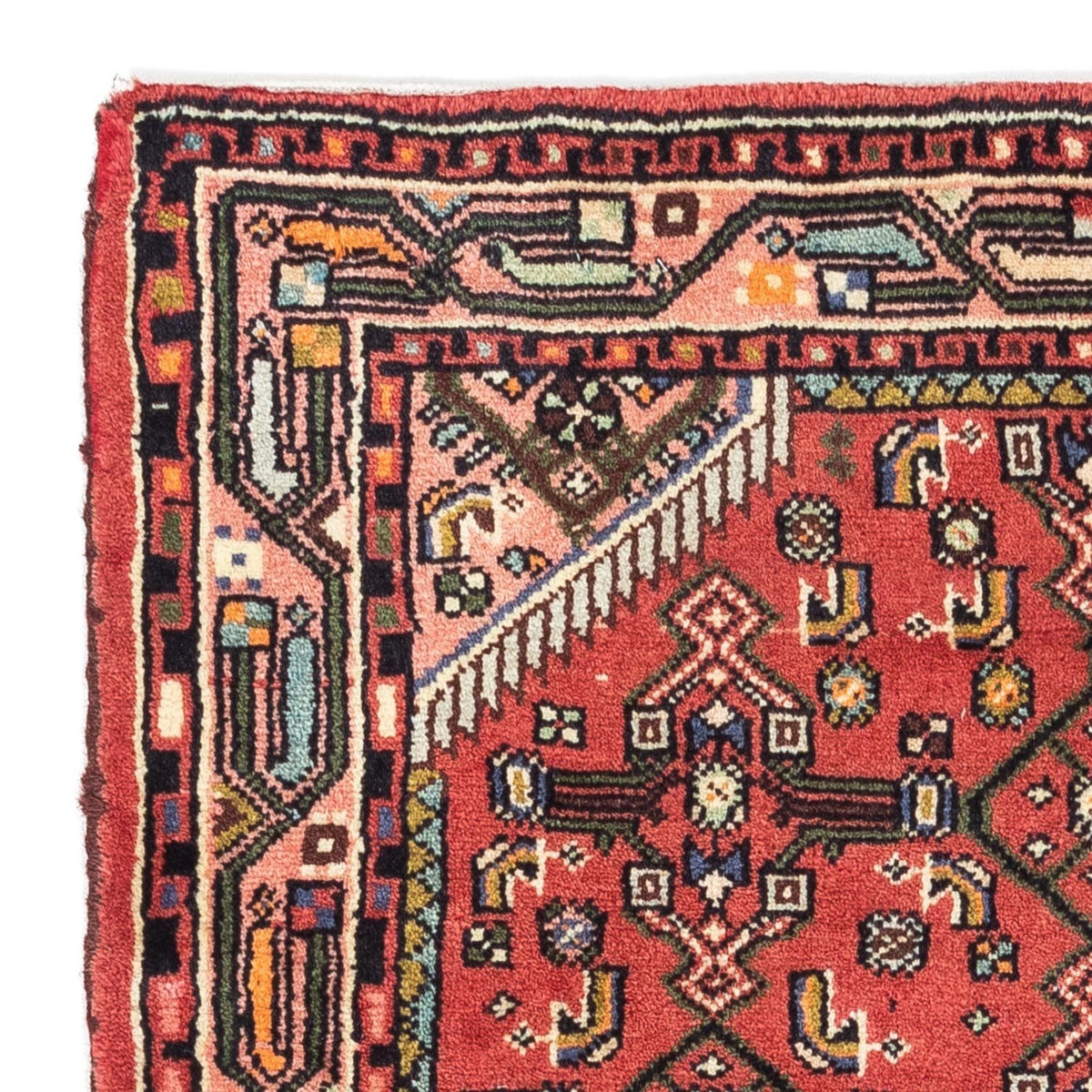 Perserteppich - Nomadic 80 x 125 cm - rot